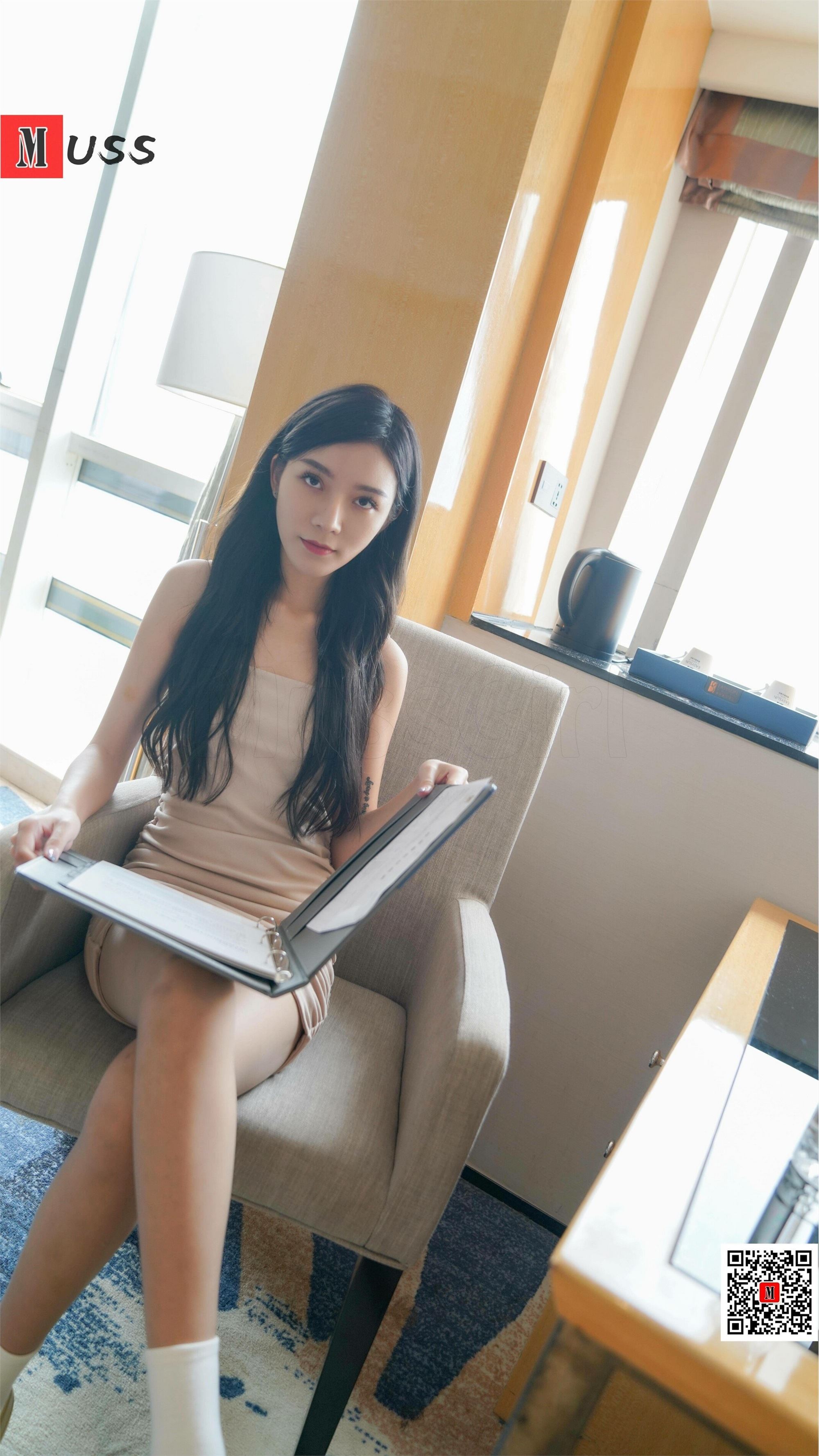 MussGirl慕丝女郎  NO.193 酒店包臀裙薄丝